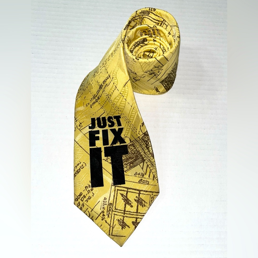 Home‎ Improvement Tool Time Just Fix It Men’s Necktie TV Handyman Grandpacore